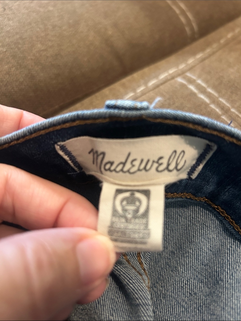 Madewell 11 inch High-Rise Women’s Button Fly Skinny Jeans 25P - Picture 6 of 6